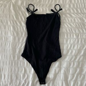 American Eagle Tank Top Bodysuit with Bows size small